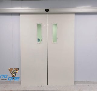 automatic hygiene door